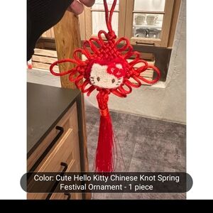Hello Kitty Chinese Knot